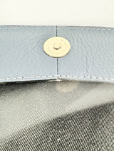 Caterina Lucchi Powder Blue Leather Cross Body Bag