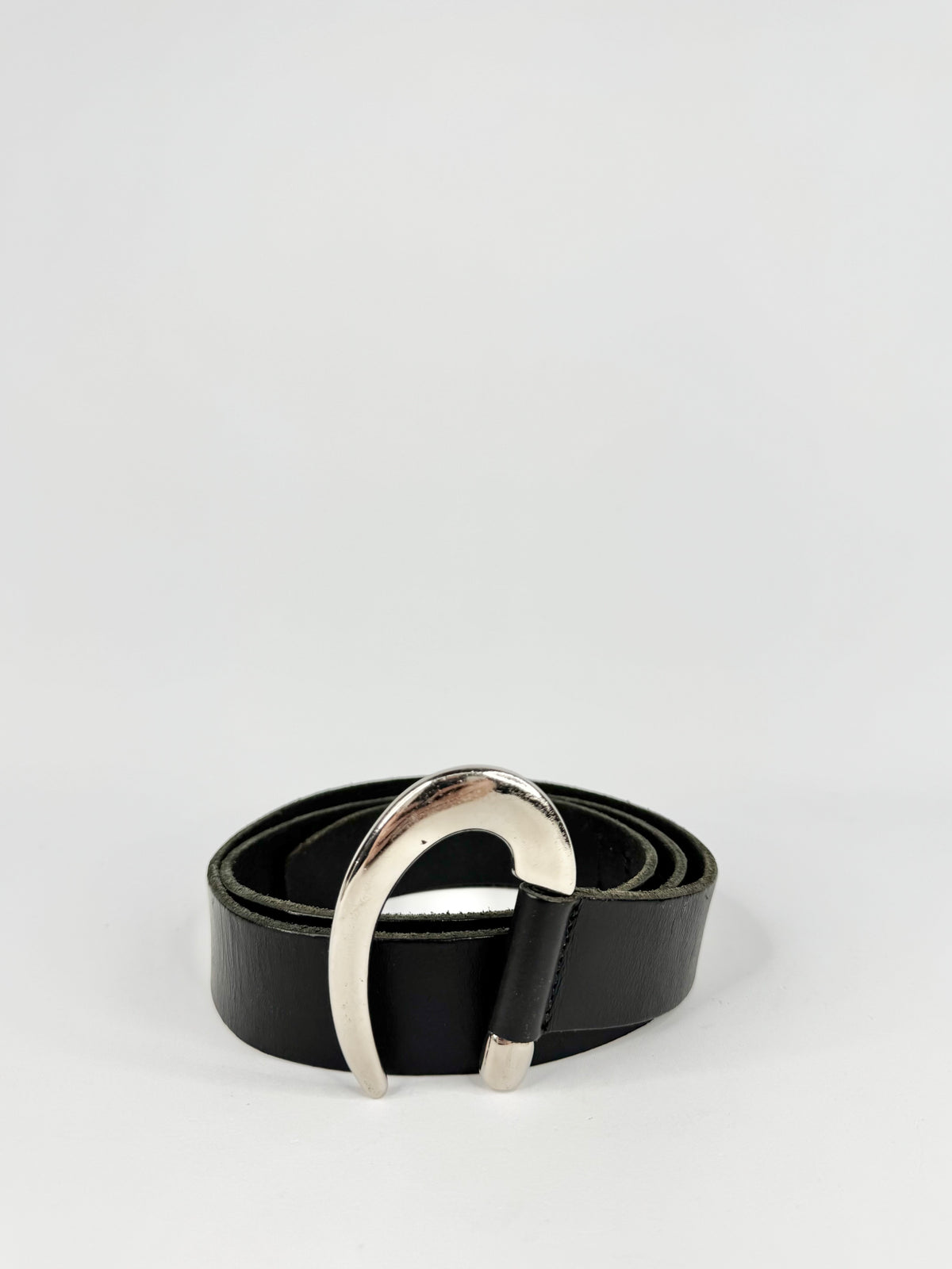 Zambesi Black Leather Belt