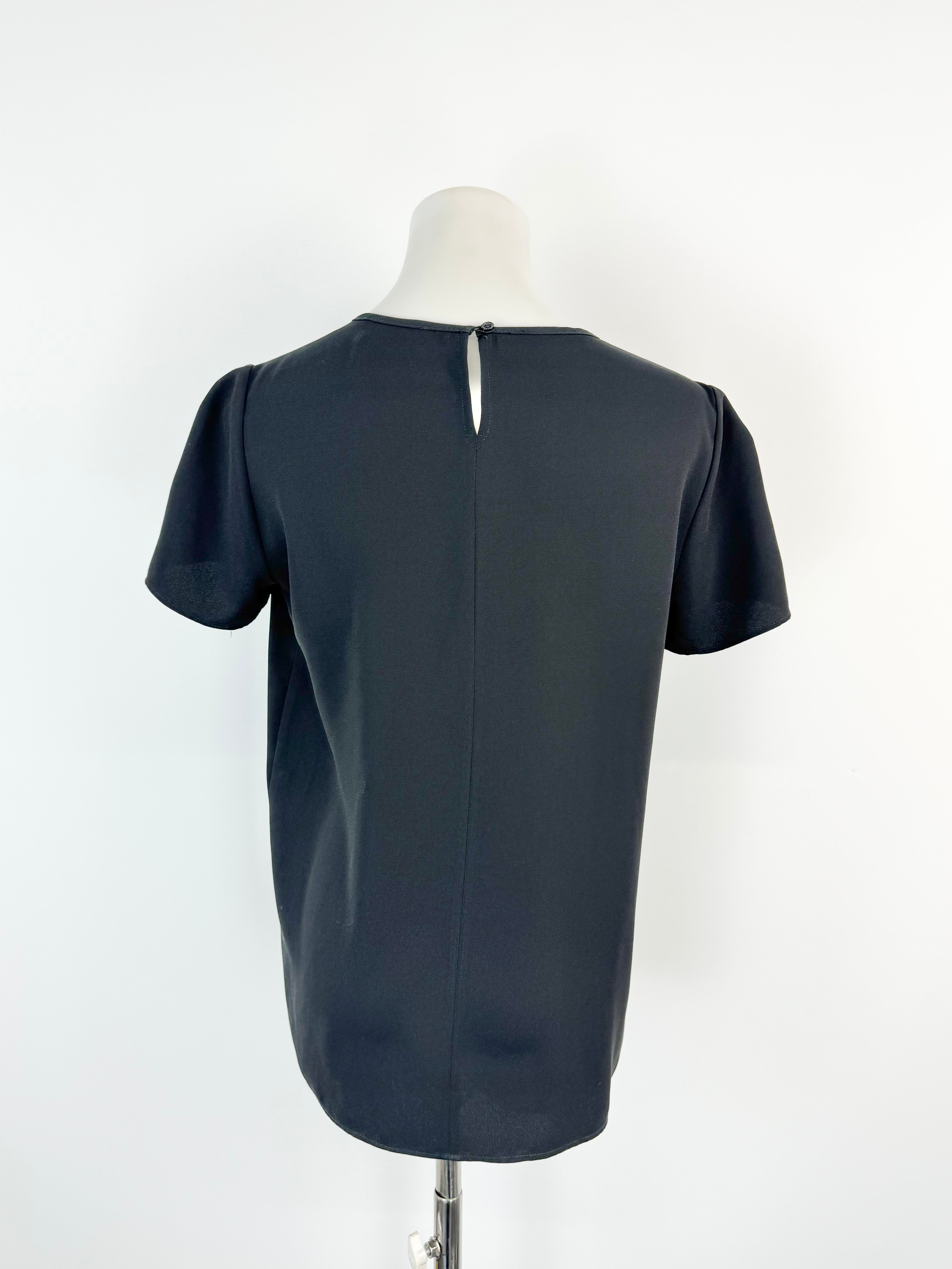 Vintage Anne Valerie Hash Pour Cartier Black Top - AU8