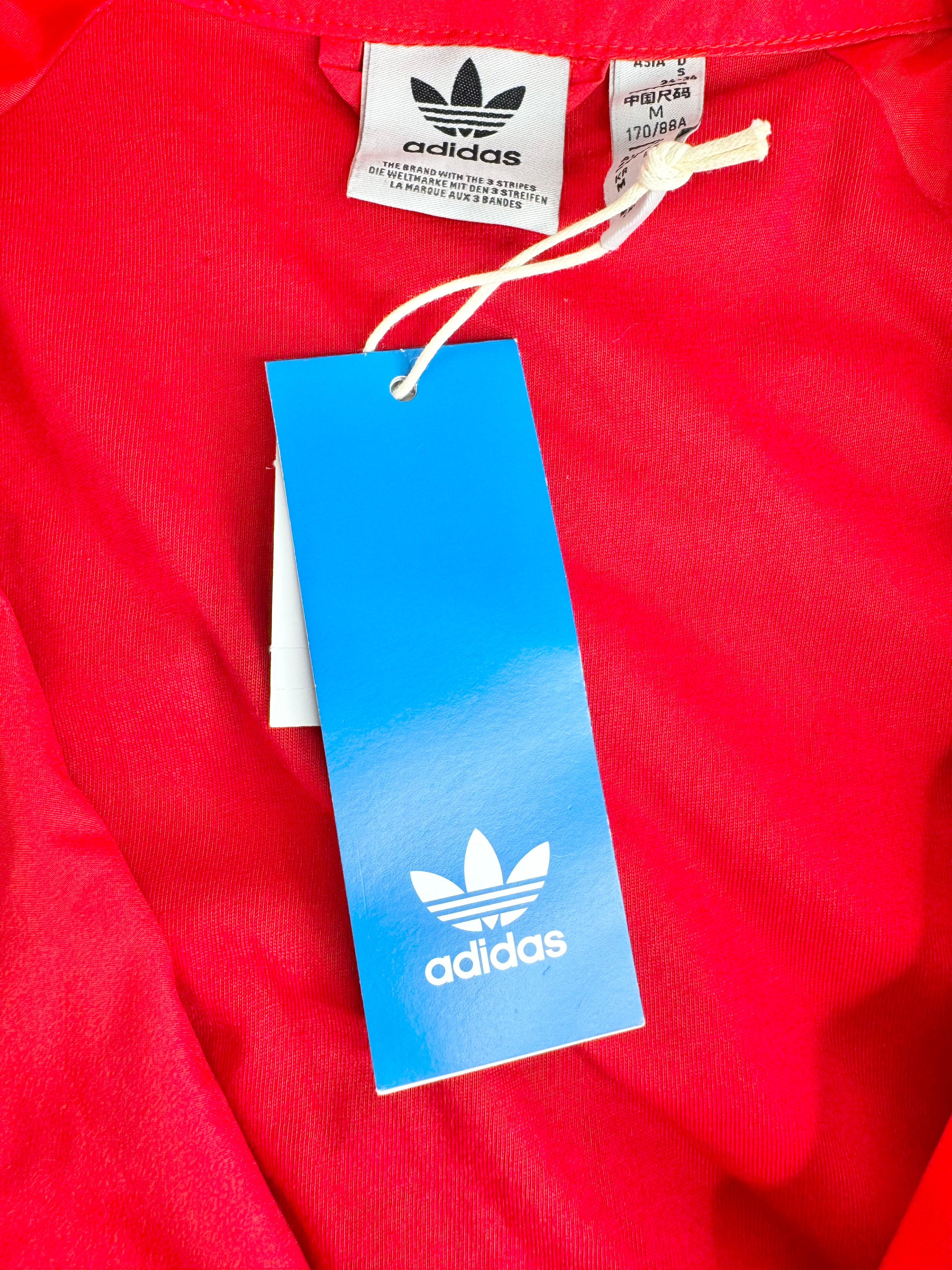 Adidas Classics Red Zippered Track Jacket NWT - AU8/10