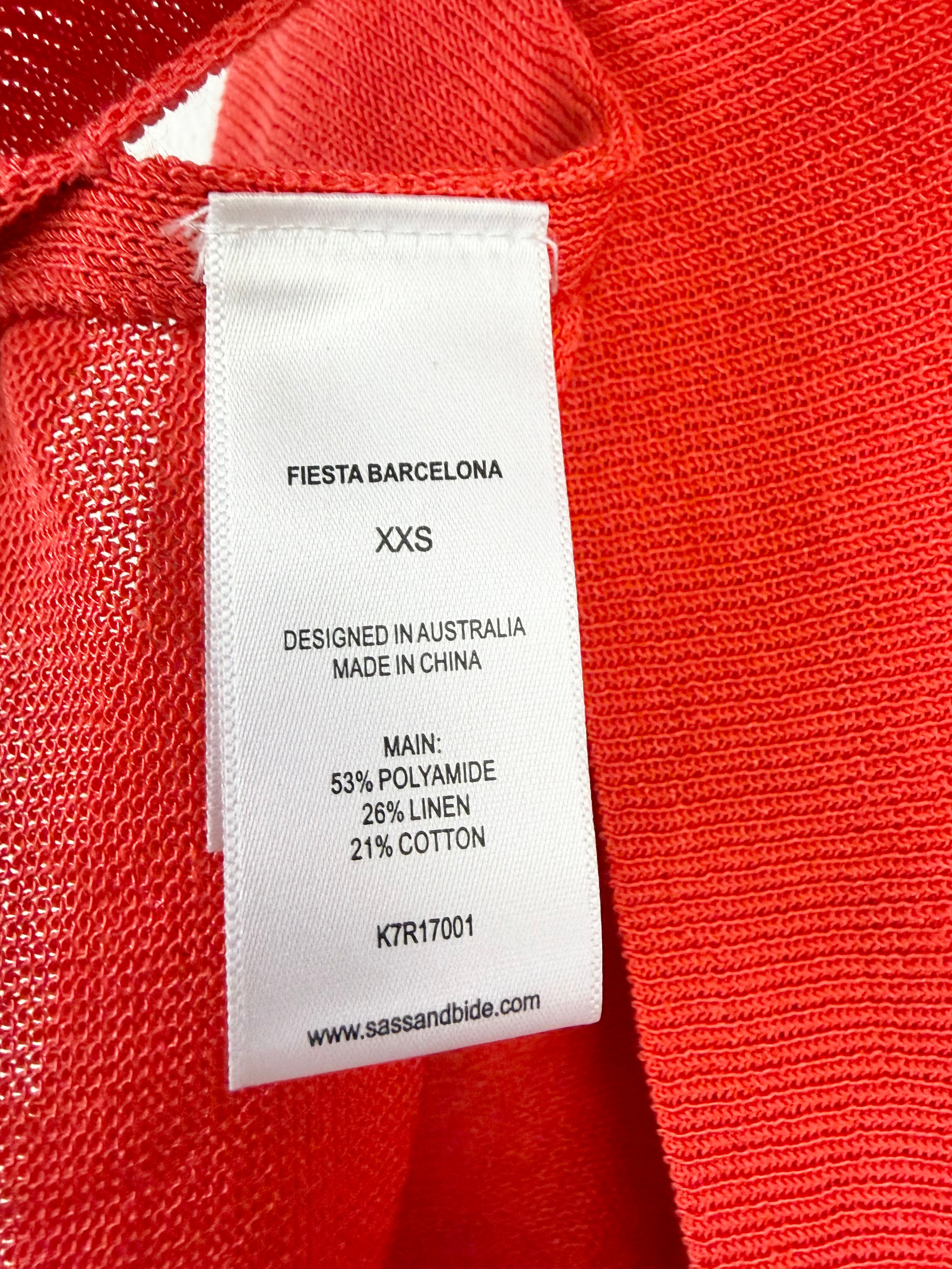 Sass & Bide Fierd 'Temple of Spirit' Tank Top NWT - AU4/6