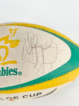 Signed 1997 Bledisloe Cup Mini Rugby Ball