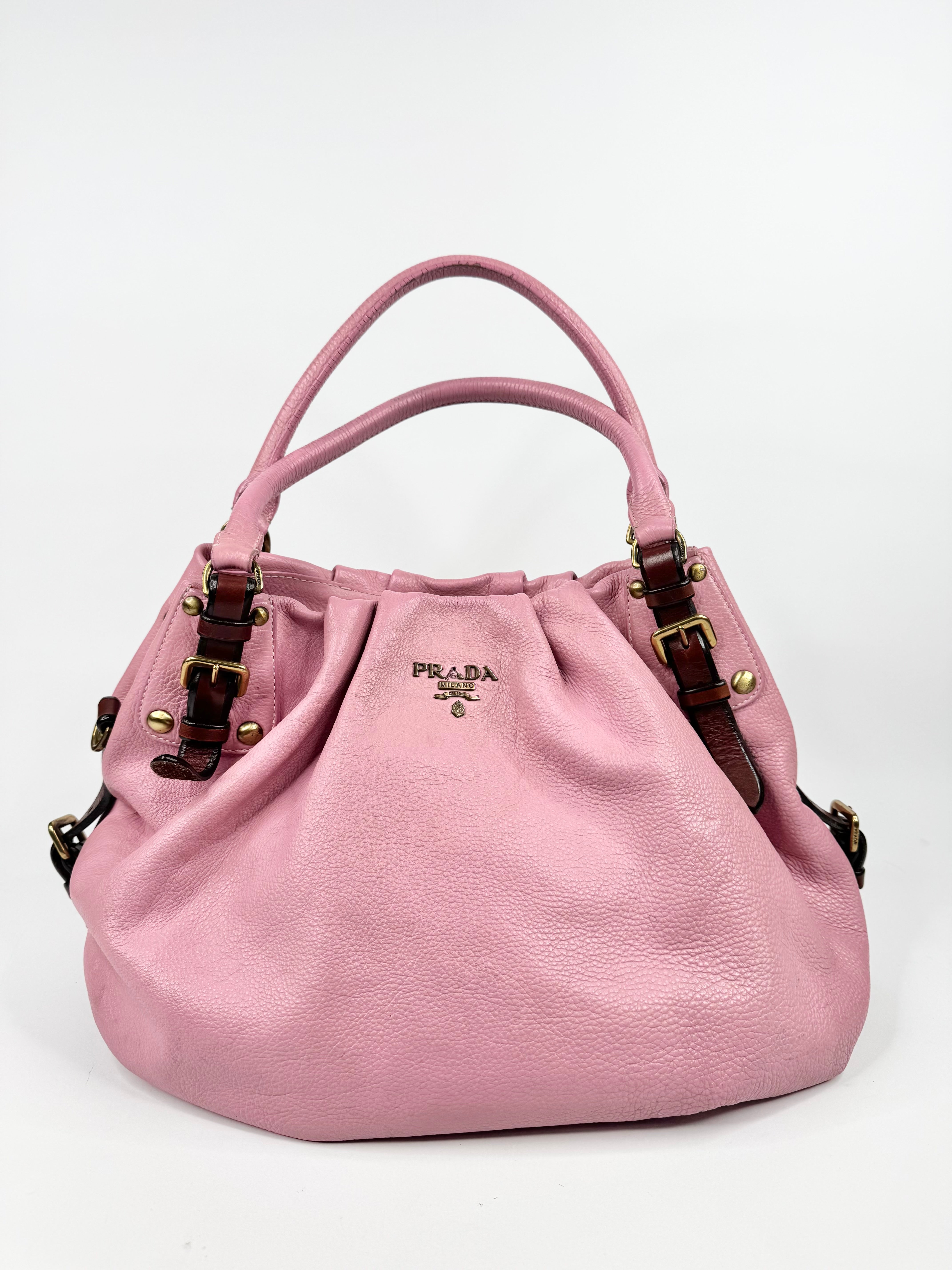 Prada Blossom Pink Hobo Bag