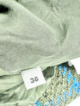 Essential Antwerp Green, Pink & Blue Plaid Coat - AU12