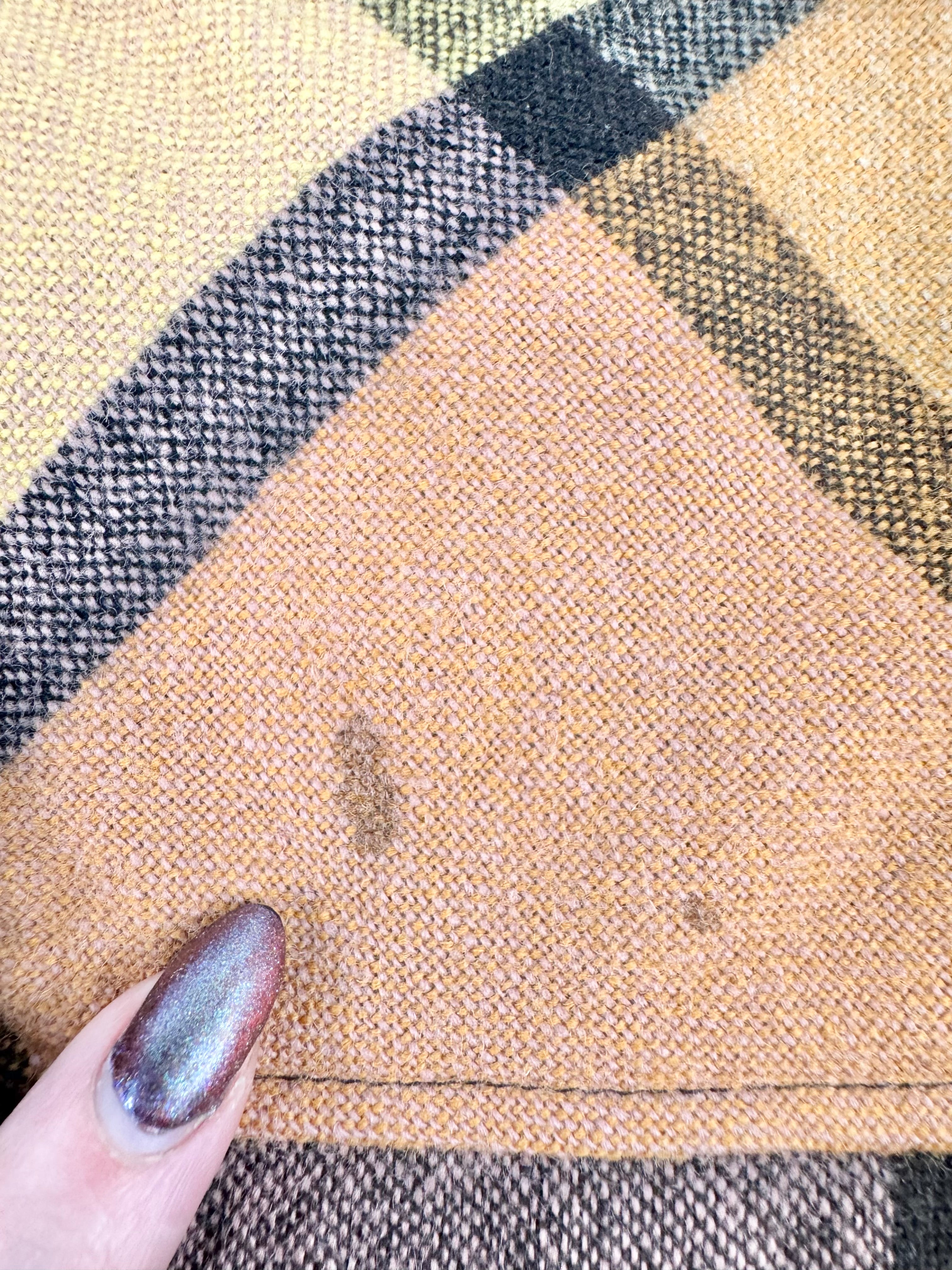 Bottega Veneta Multicoloured Plaid Wool Shirt - M/L