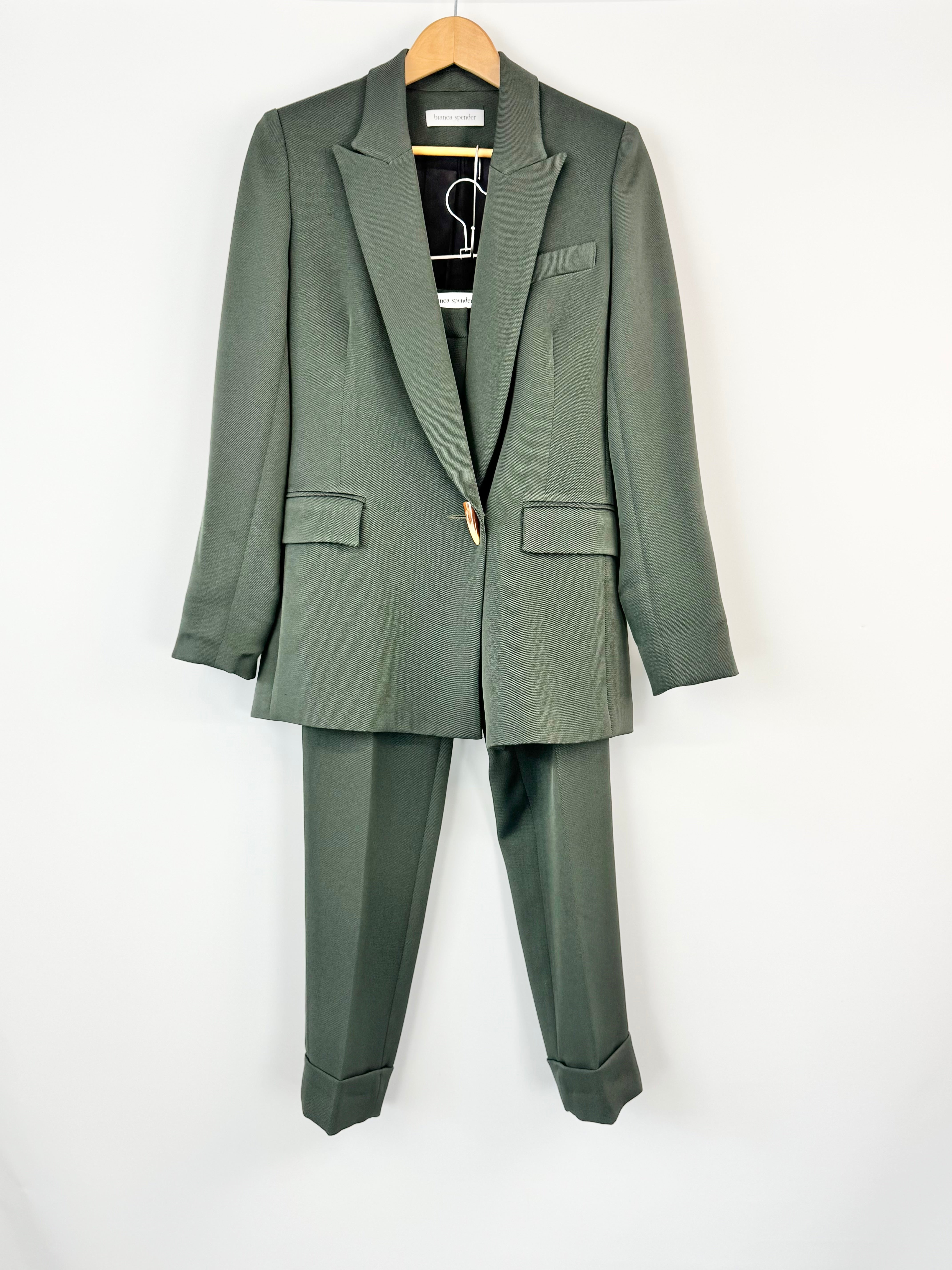 MFW Bianca Spender Forest Green Pant Suit - AU8