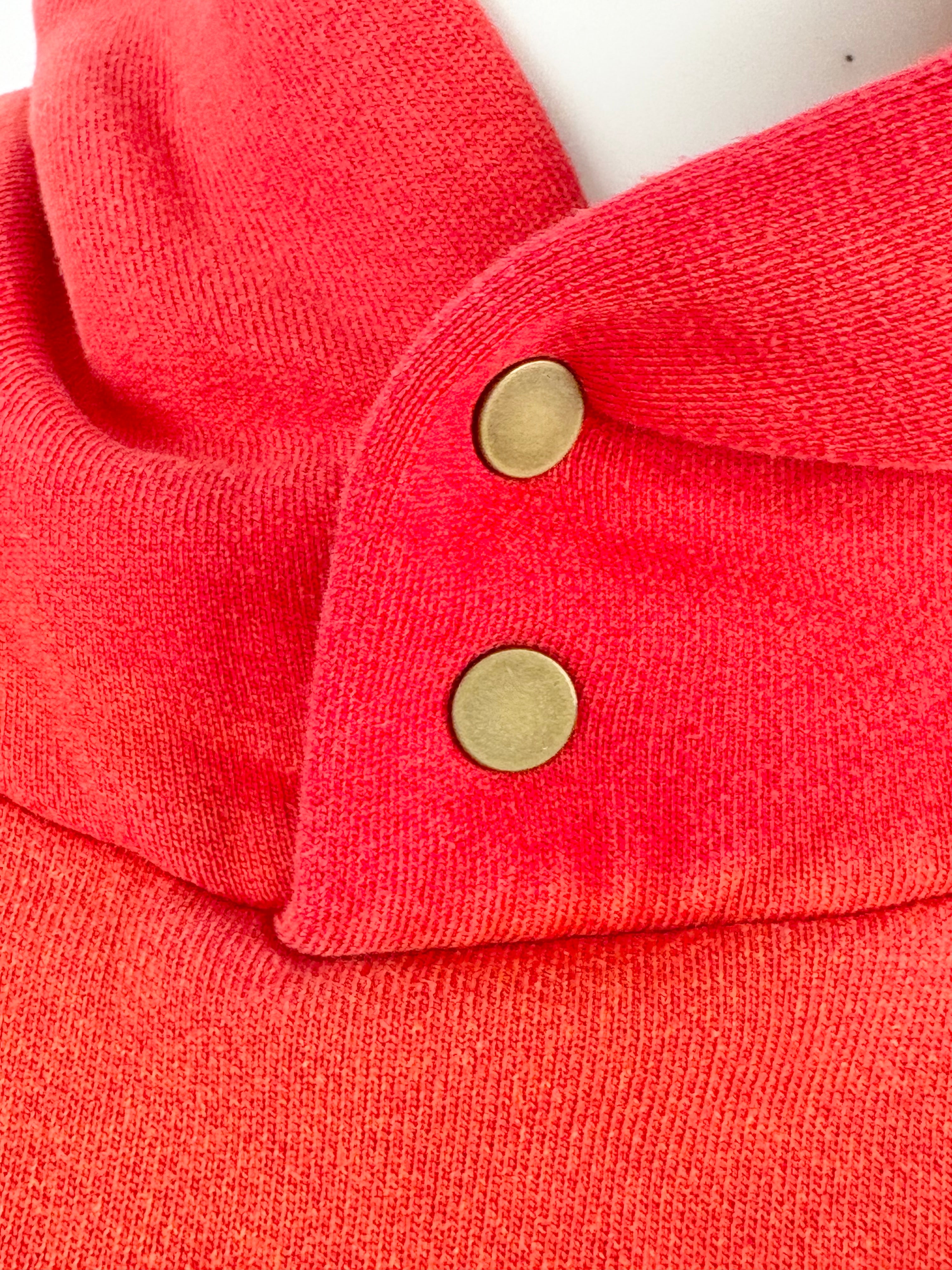 Fear of God Red '7' Pullover Hoodie - M
