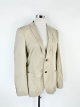 Goodwin Charli Cement Cotton Blazer - 42R