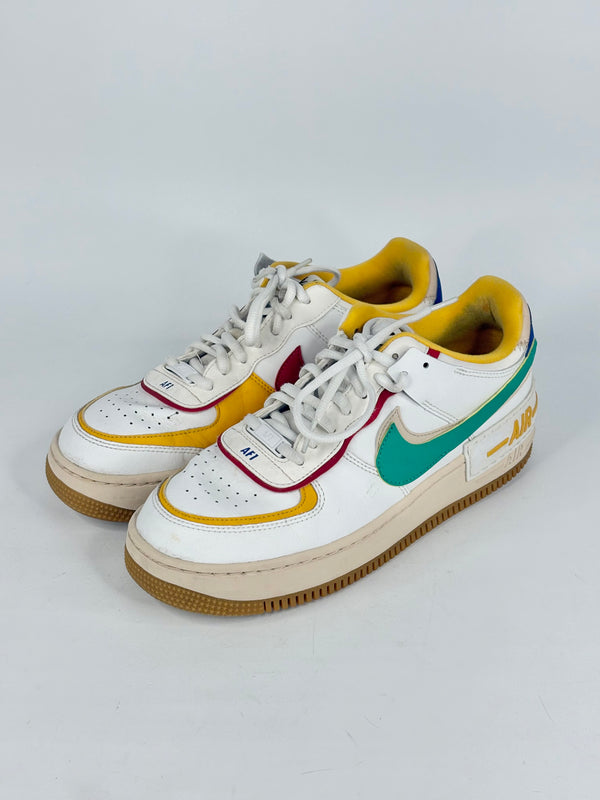 Nike Air-Force 1 Multicolour 'Low Shadow' Sneakers - EU42