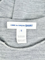 Comme des Garçons Grey Fluro Trim Top - M
