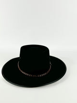 Statesmen Black Fur Felt Hat - 57