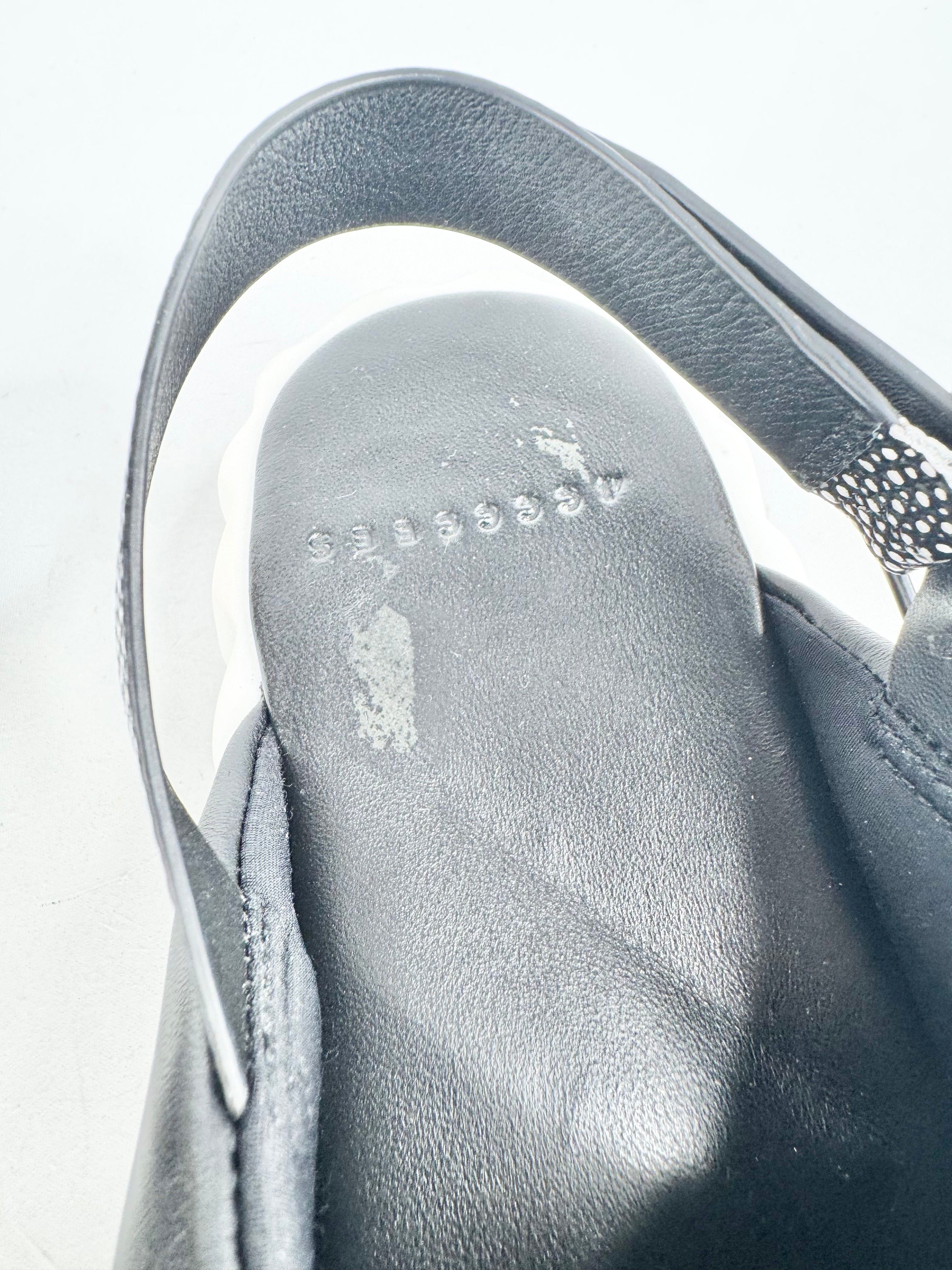 4CCCCEES Jabara Coil Oreo Sling Backs - EU39