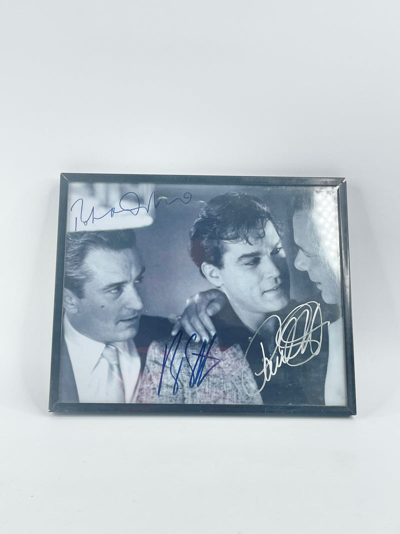 Signed Goodfellas Trio Framed 8x10 Print (No COA)