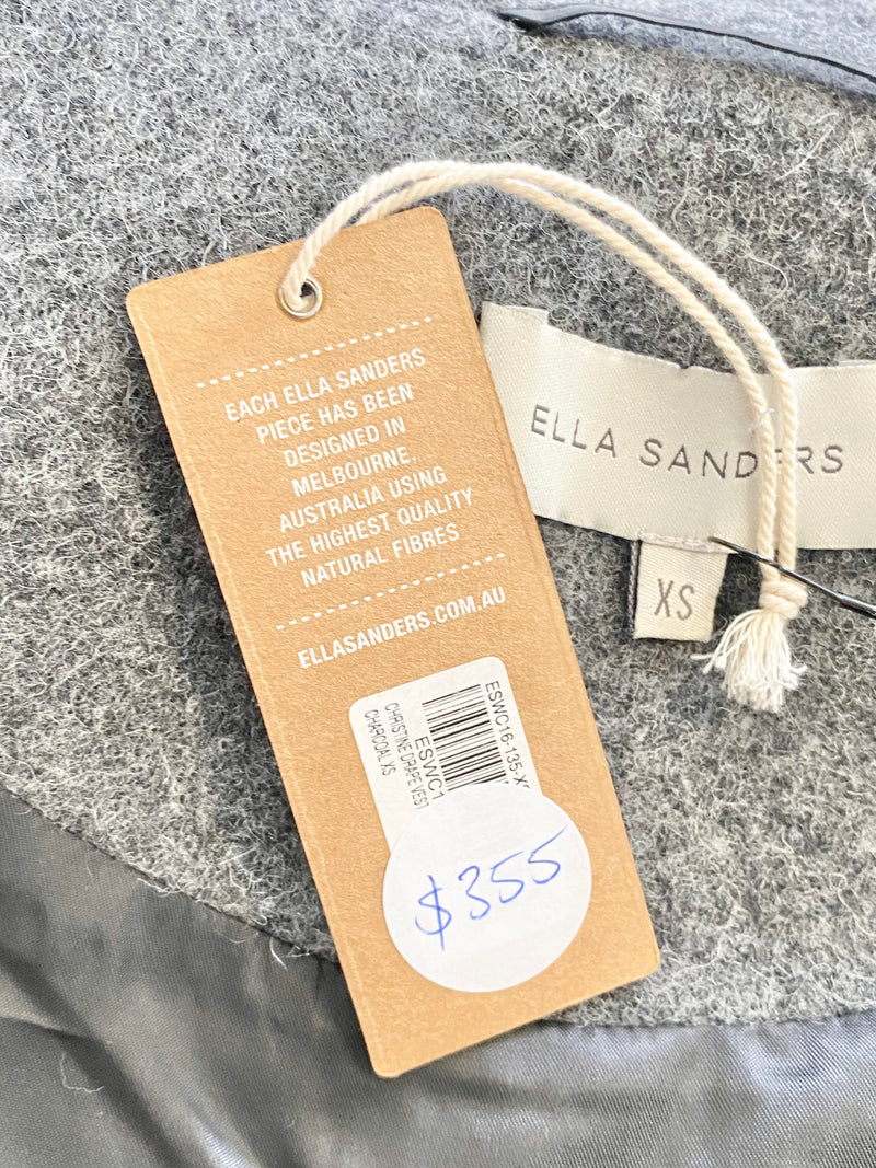 Ella Sanderson Grey Cashmere Blend Vest NWT - AU6/8