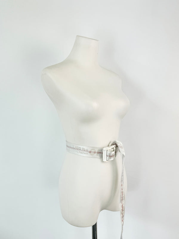Off-White White & Red Industrial XL Belt