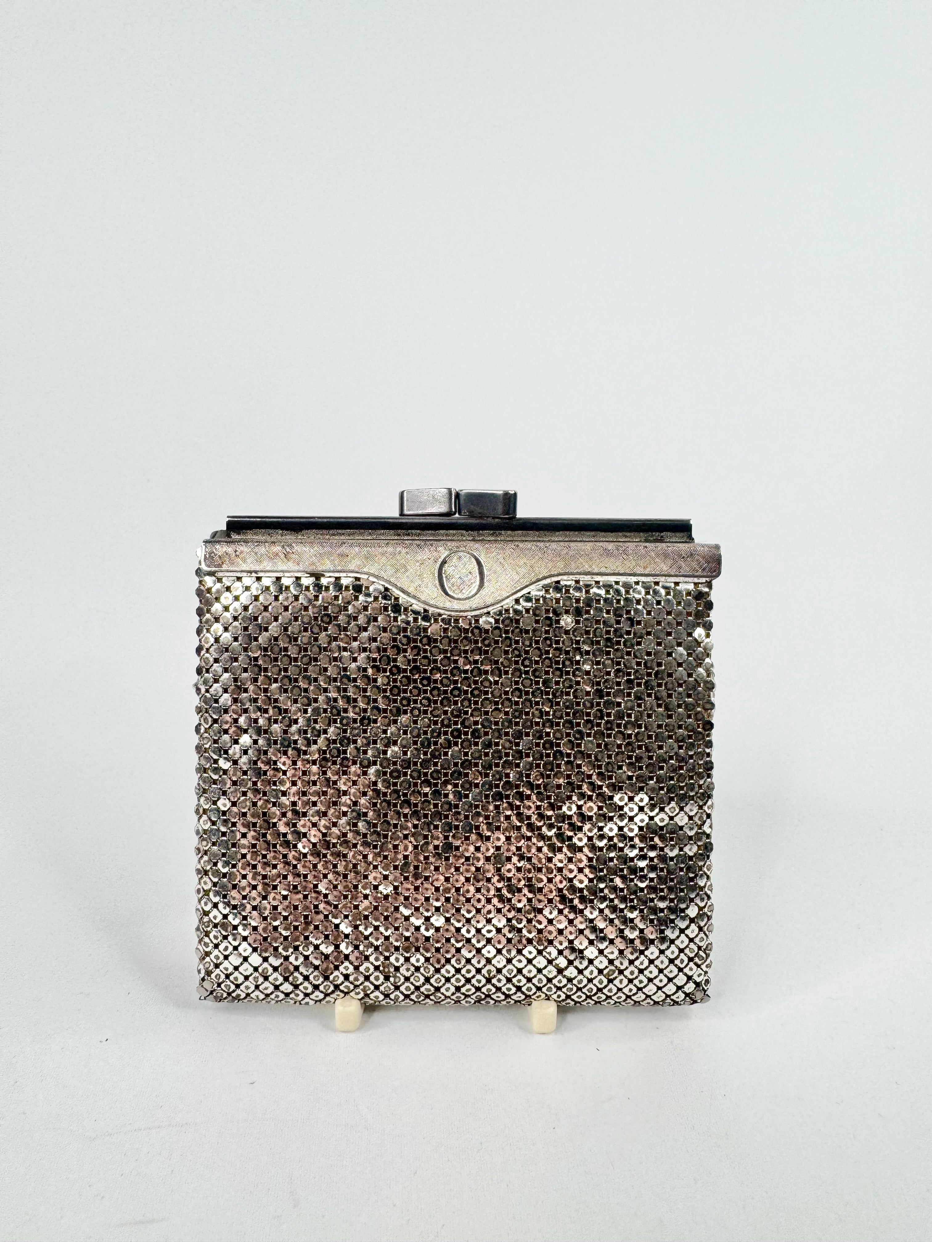 Vintage Oroton Silver Metal Mesh Wallet