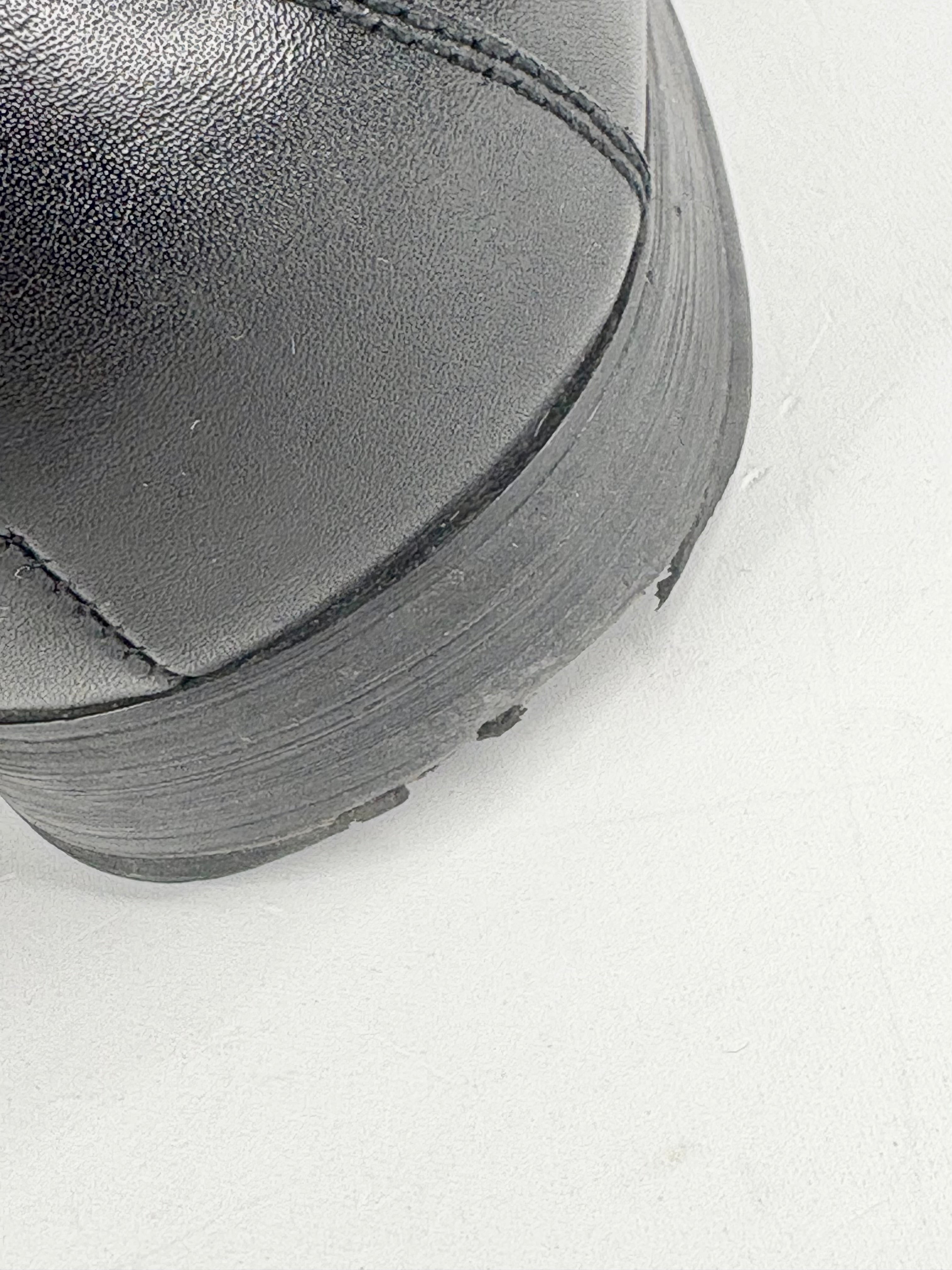 Peter Jackson Black Leather Derby Shoes - EU46