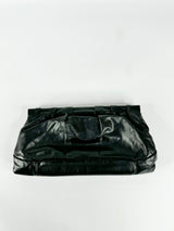 Kenneth Cole Structured Black Clutch