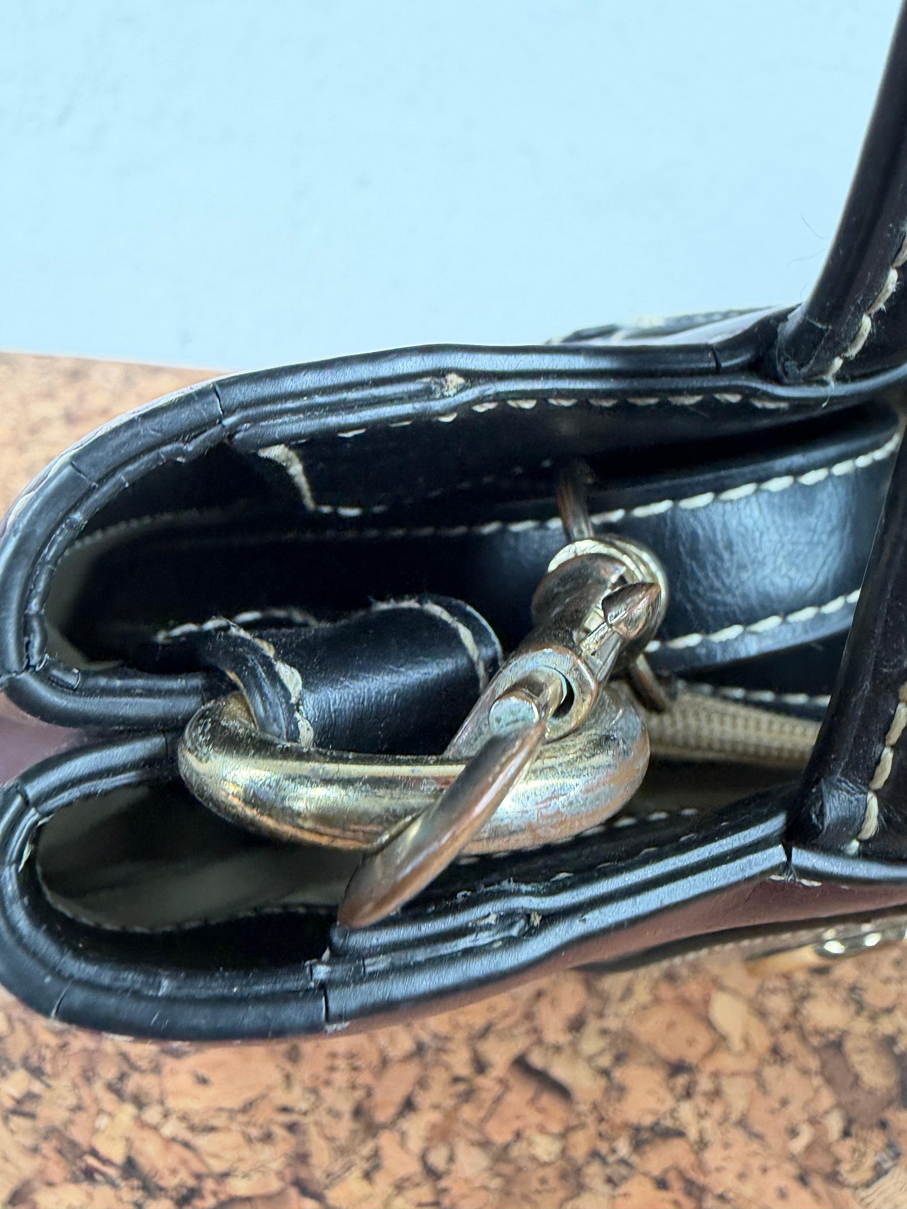 Gianibernini Vintage Tricolour Handbag
