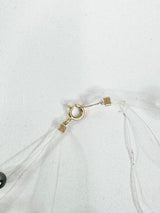 Dyed Purple Pearl Necklace with 14ct Clasp