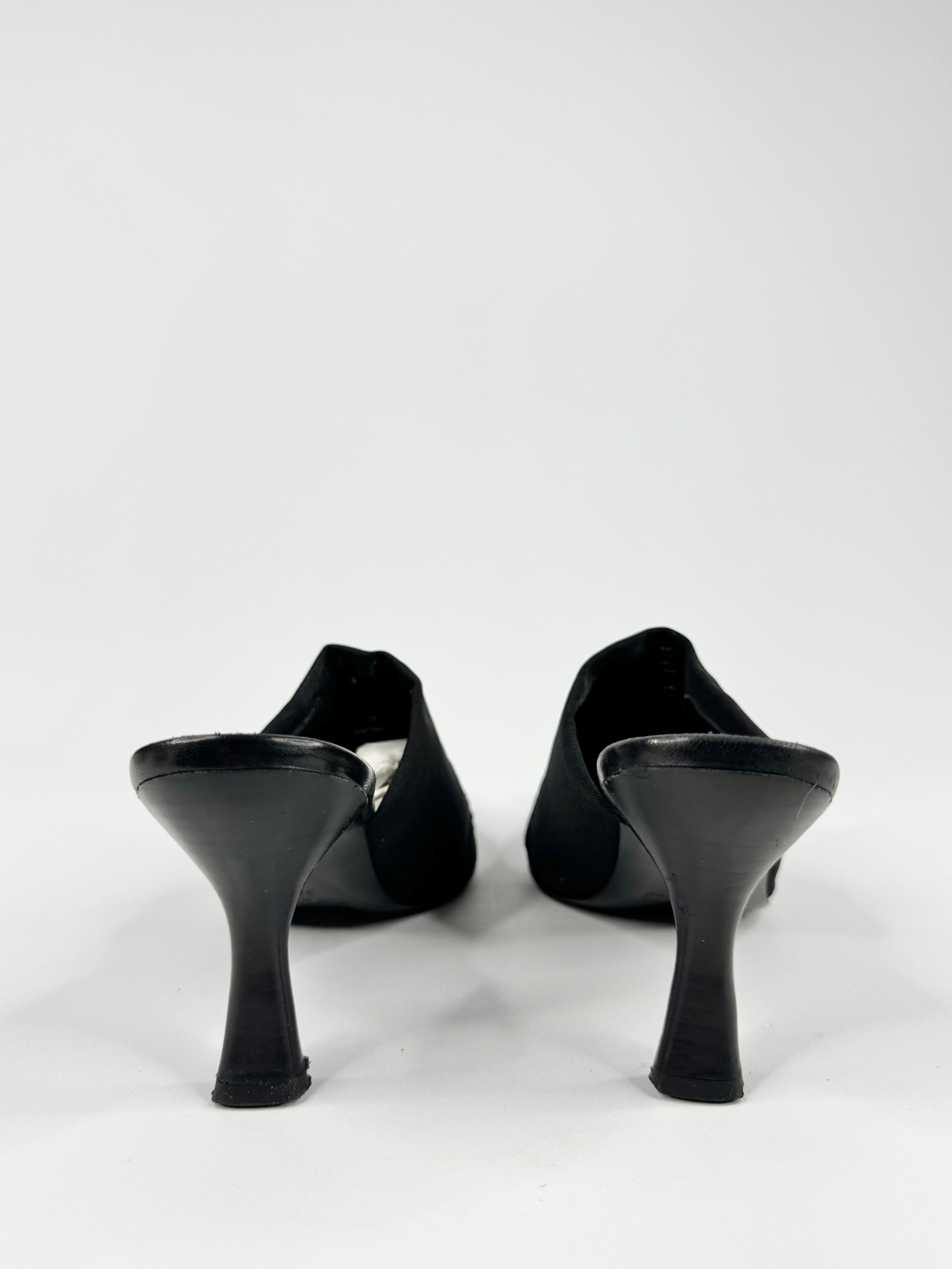 Nebuloni by Favio Zanasca Black Kitten Heel - EU38