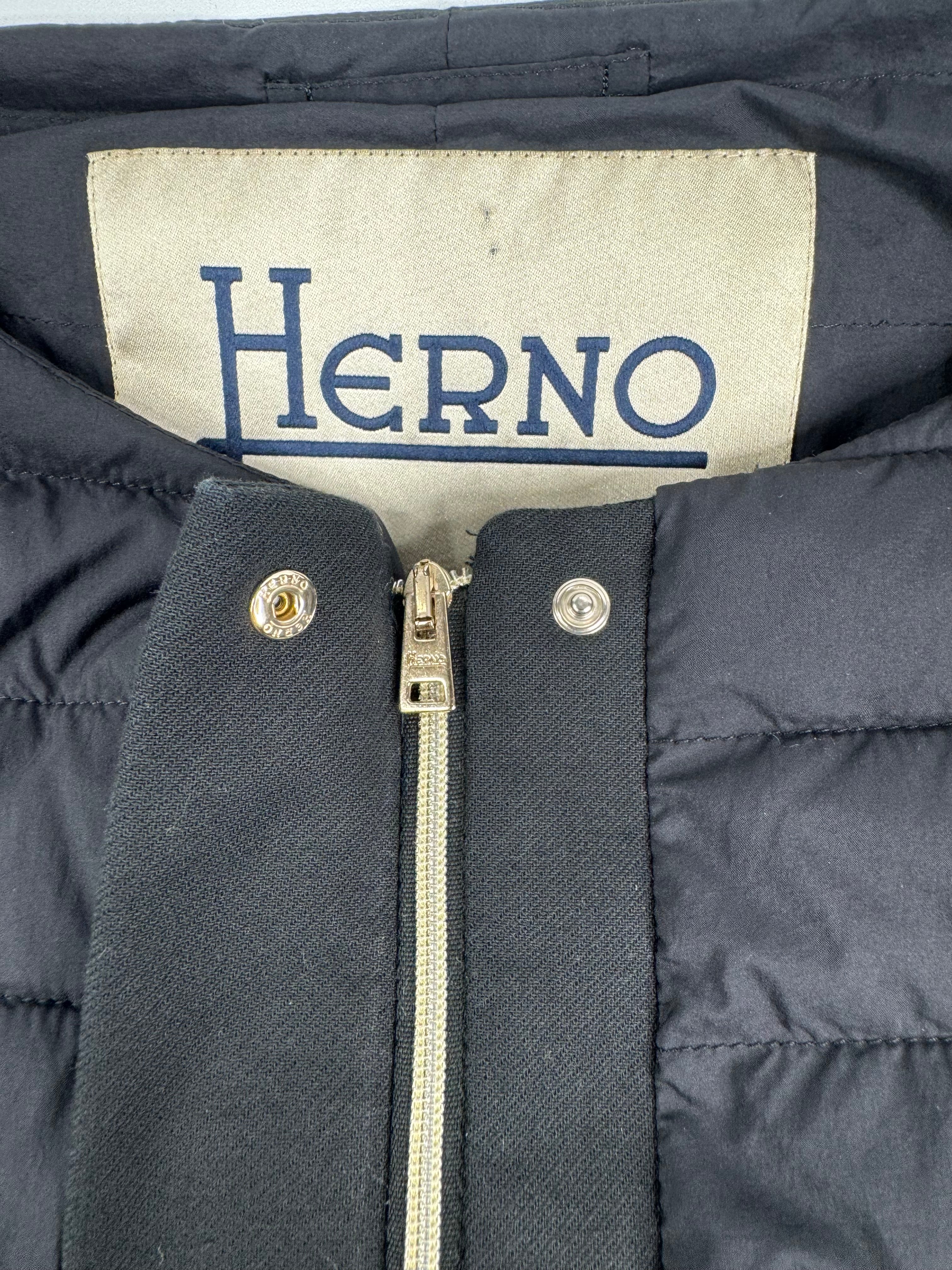 Herno 'In Tech' Quilted Puffa Body Jacket - AU10