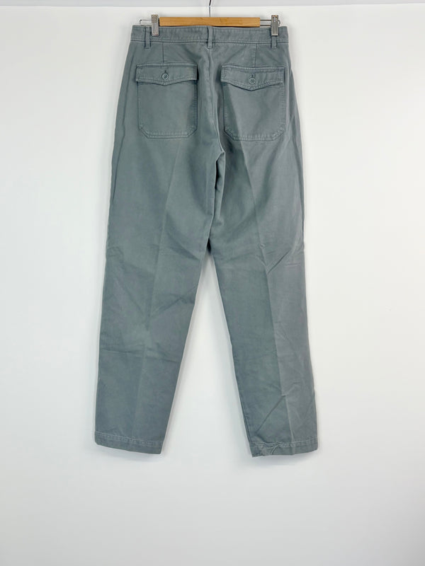 Hartford Blue-Stone Cotton 'Pastor' Chino Pants - AU10
