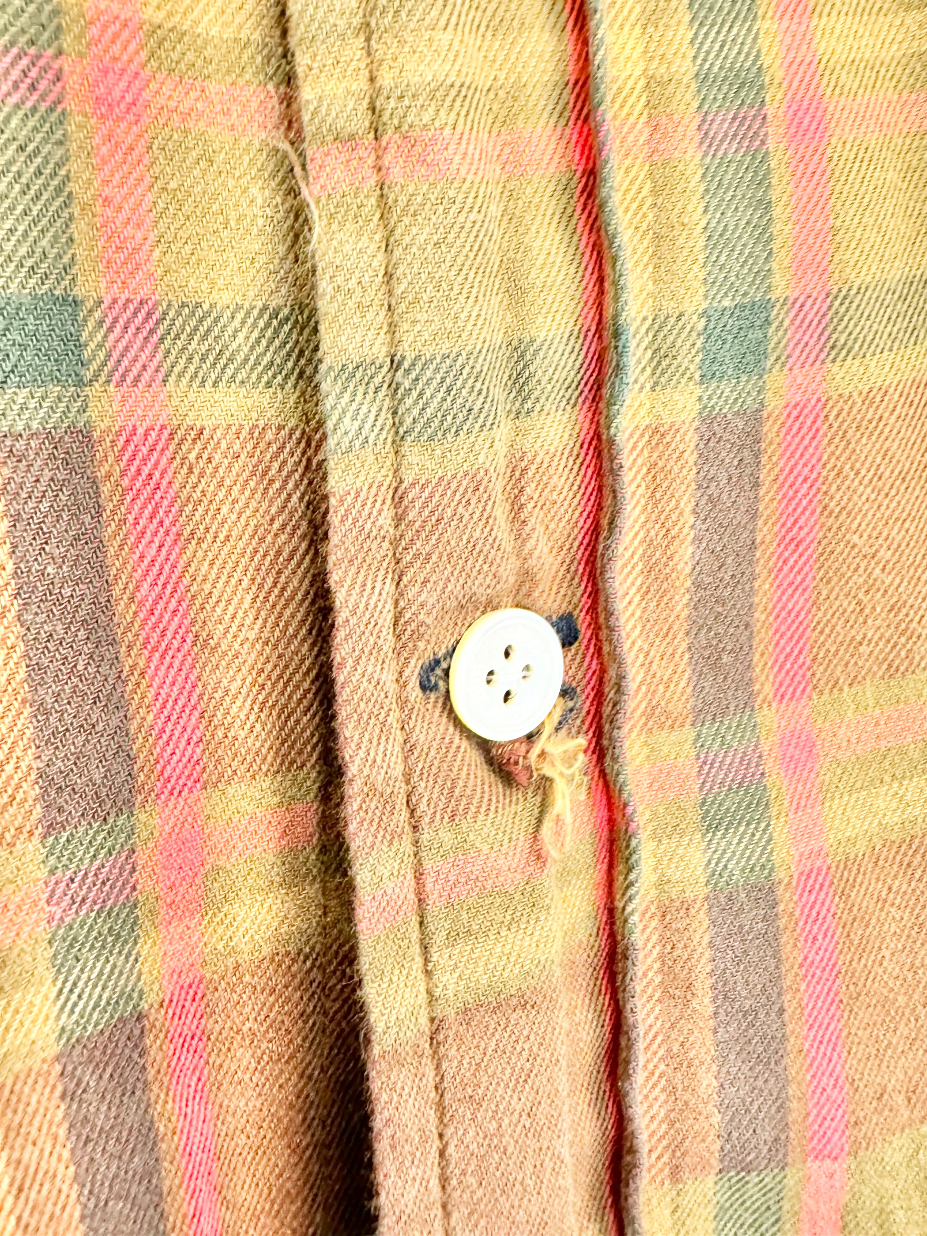 Paul Smith Rust Plaid Shirt - XL