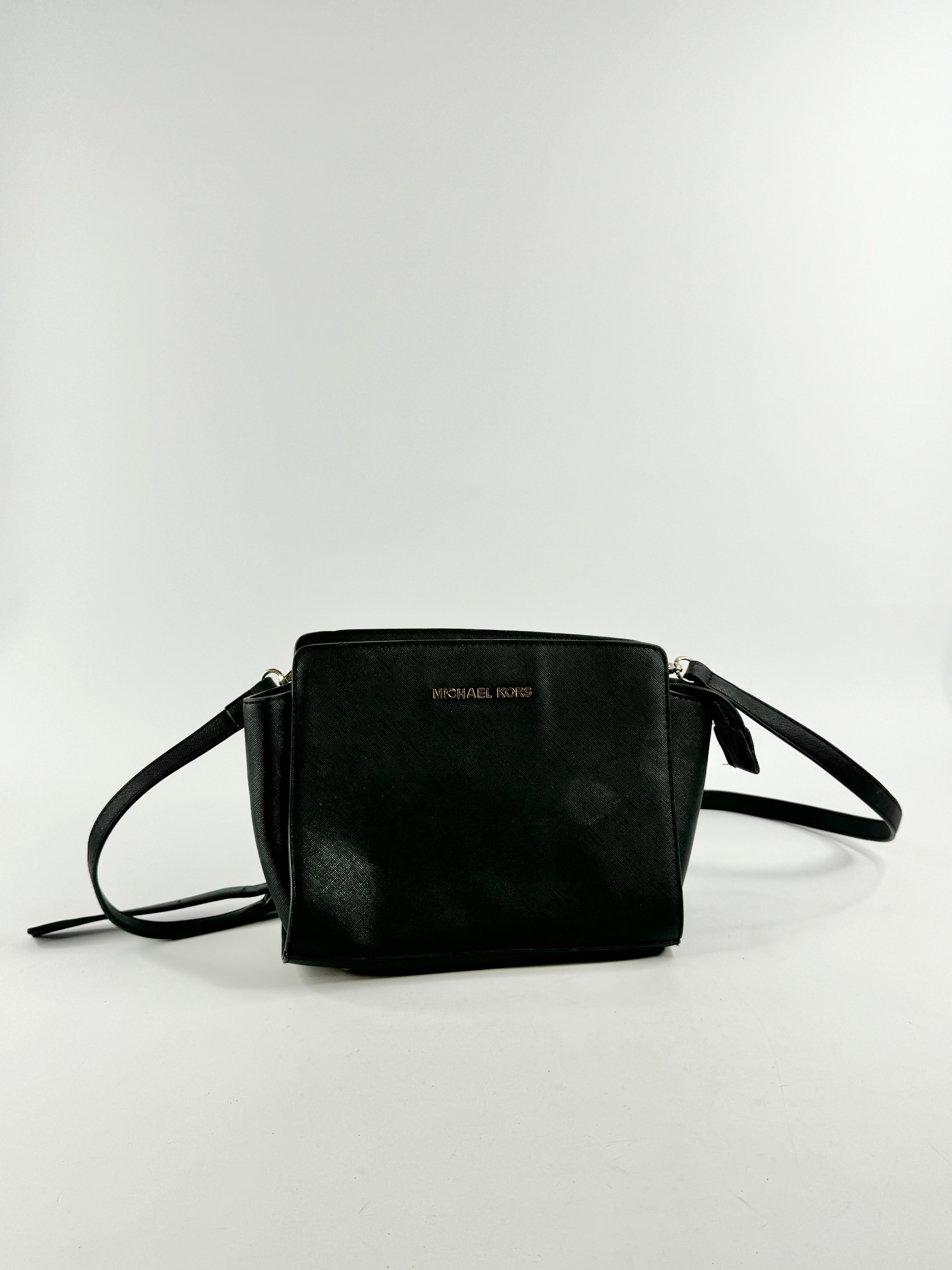 Michael Kors Black Mini Cross Body Bag