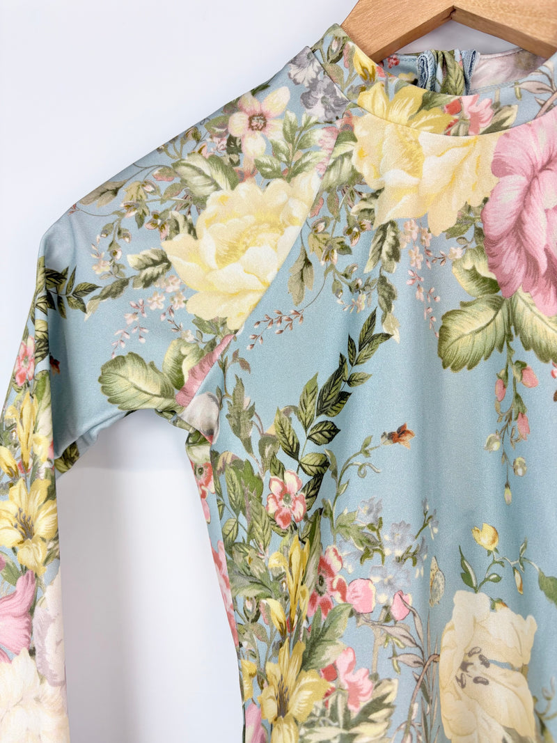 Zimmermann Kids Waverly Floral-Print Swimsuit - 10