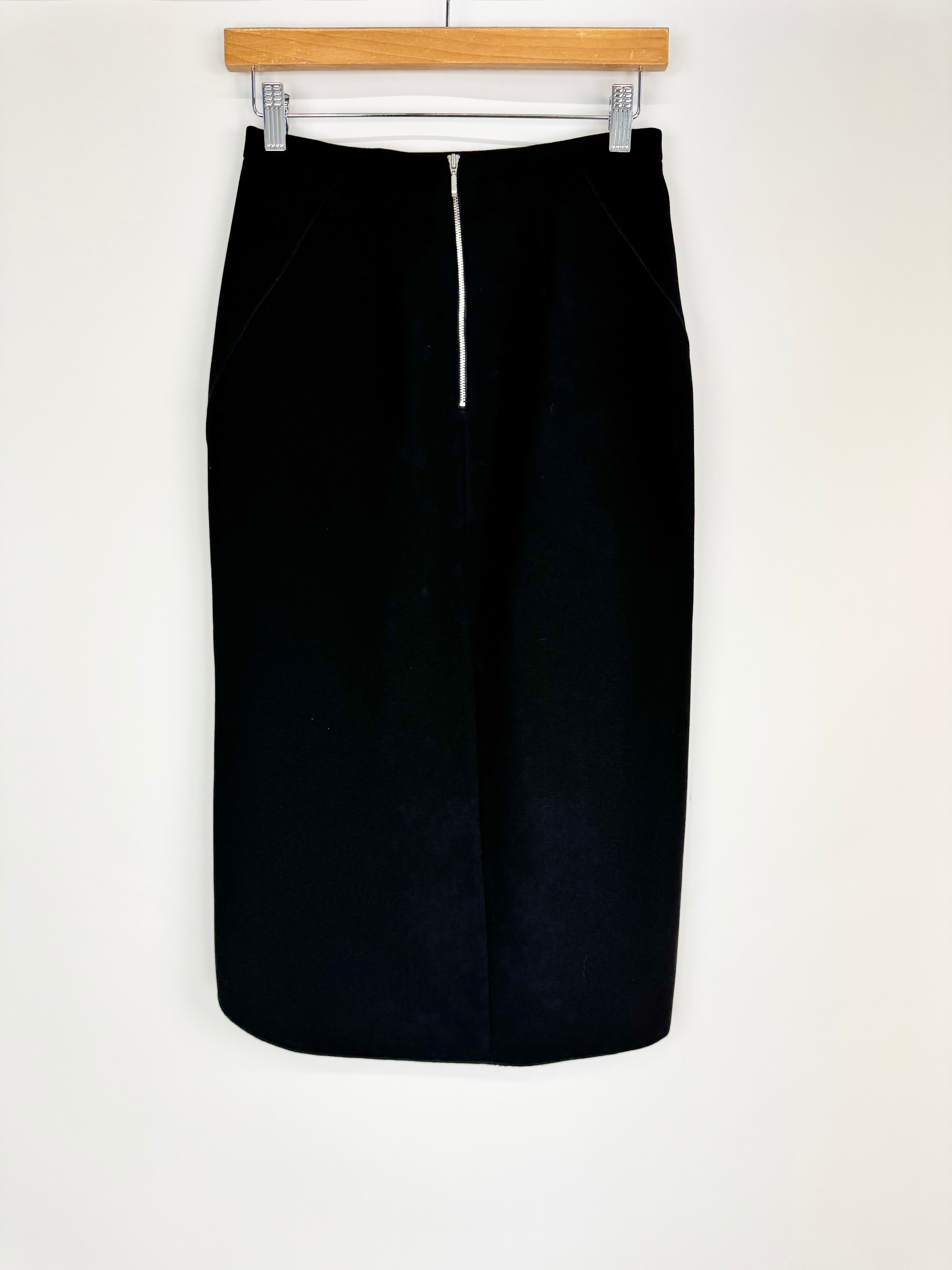 Dion Lee Black Pencil Skirt - AU6