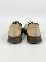 Gabor Jolly's Taupe Suede Lace Ups - EU37