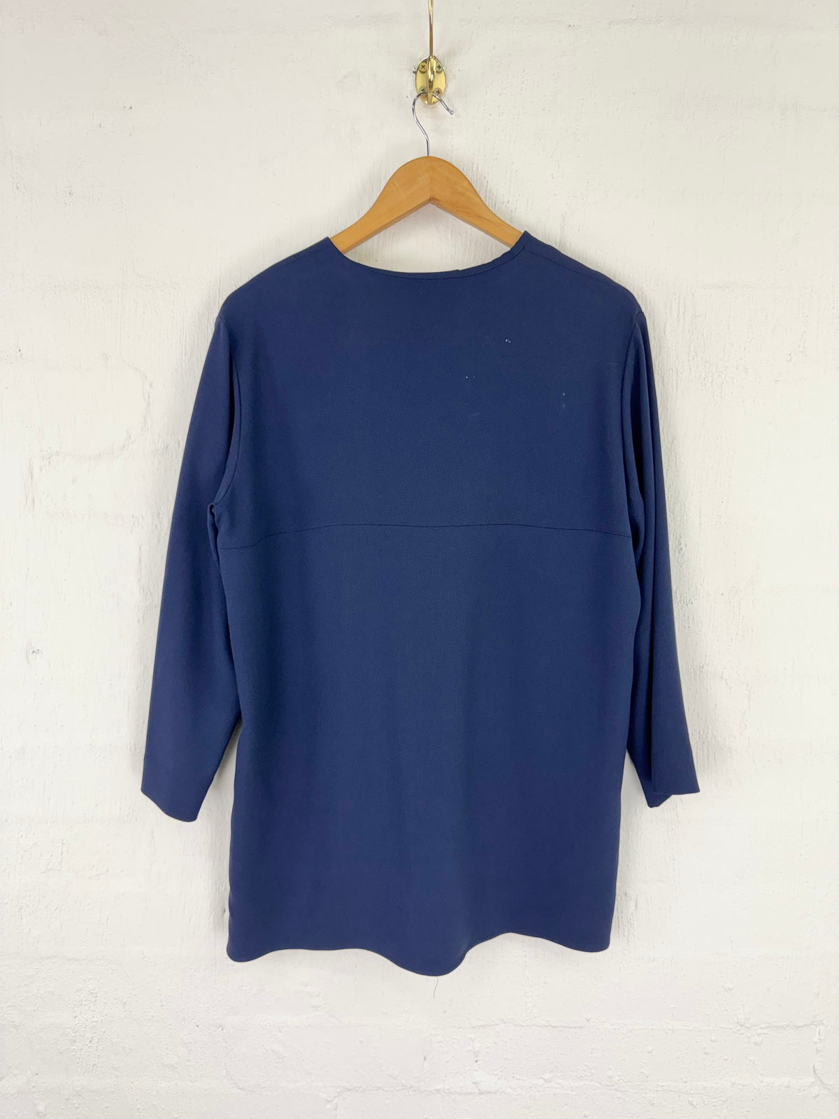 Stella McCartney 2015 Midnight Blue Half Zip - AU14/16