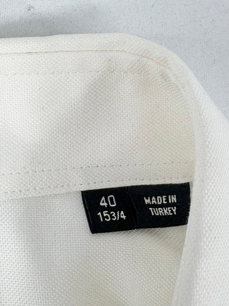 Boss Hugo Boss White Slim-Fit Shirt - 40