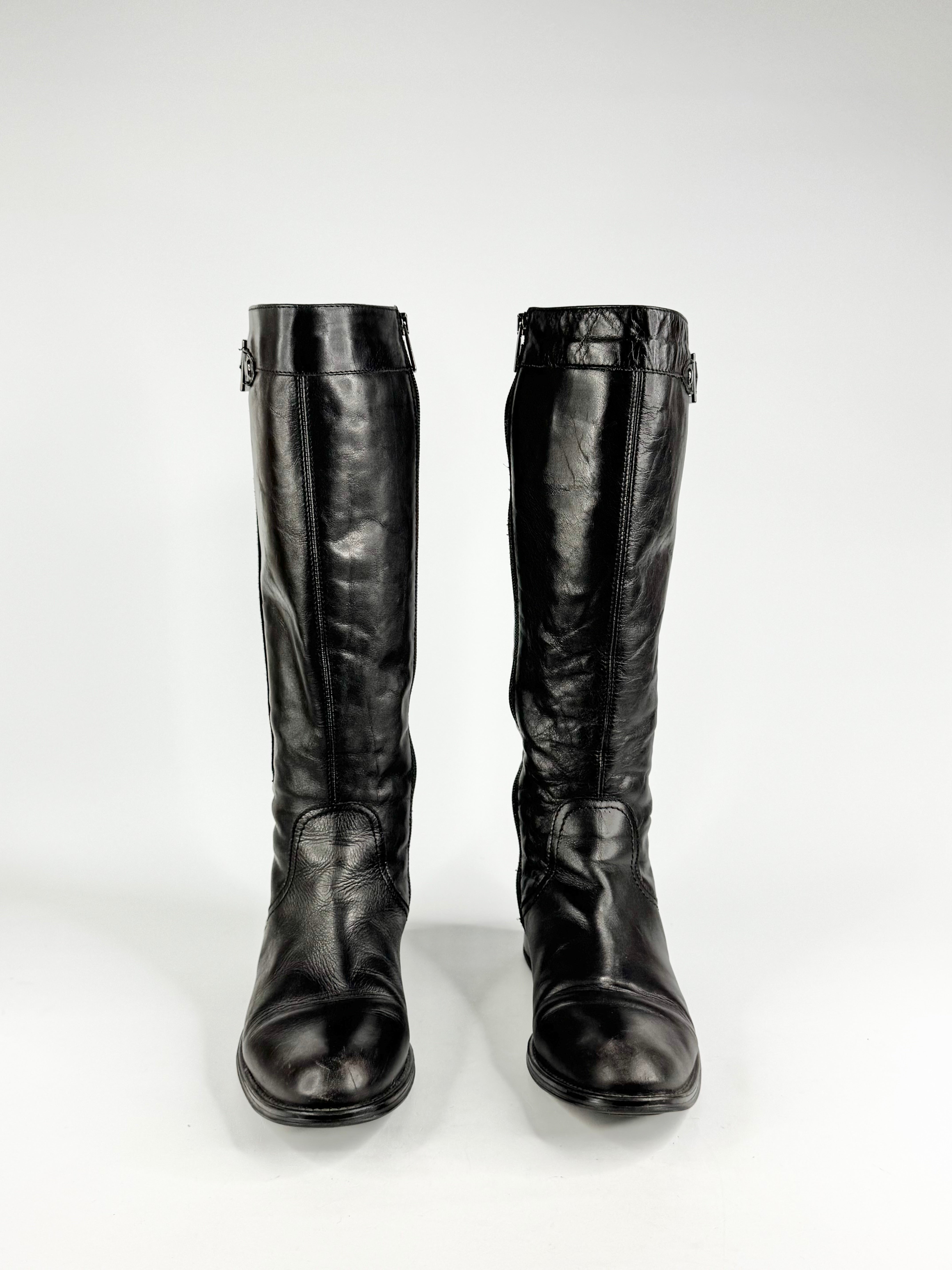 Aquatalia Black Riding Boots - EU39.5