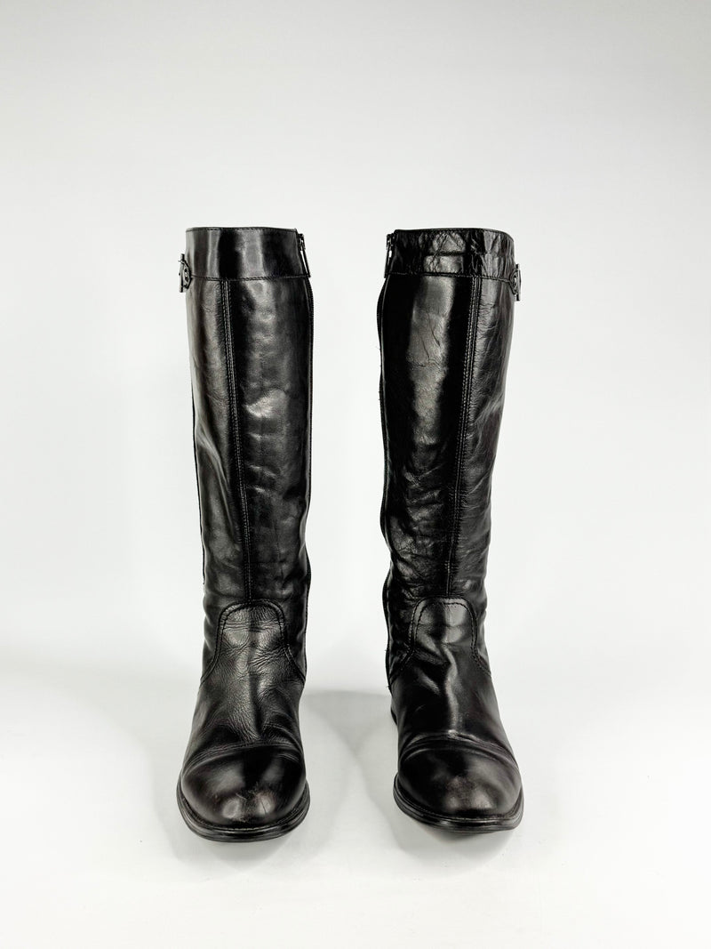 Aquatalia Black Riding Boots - EU39.5