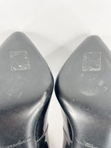 Emporio Armani Patent Black Leather Stilettos - EU39