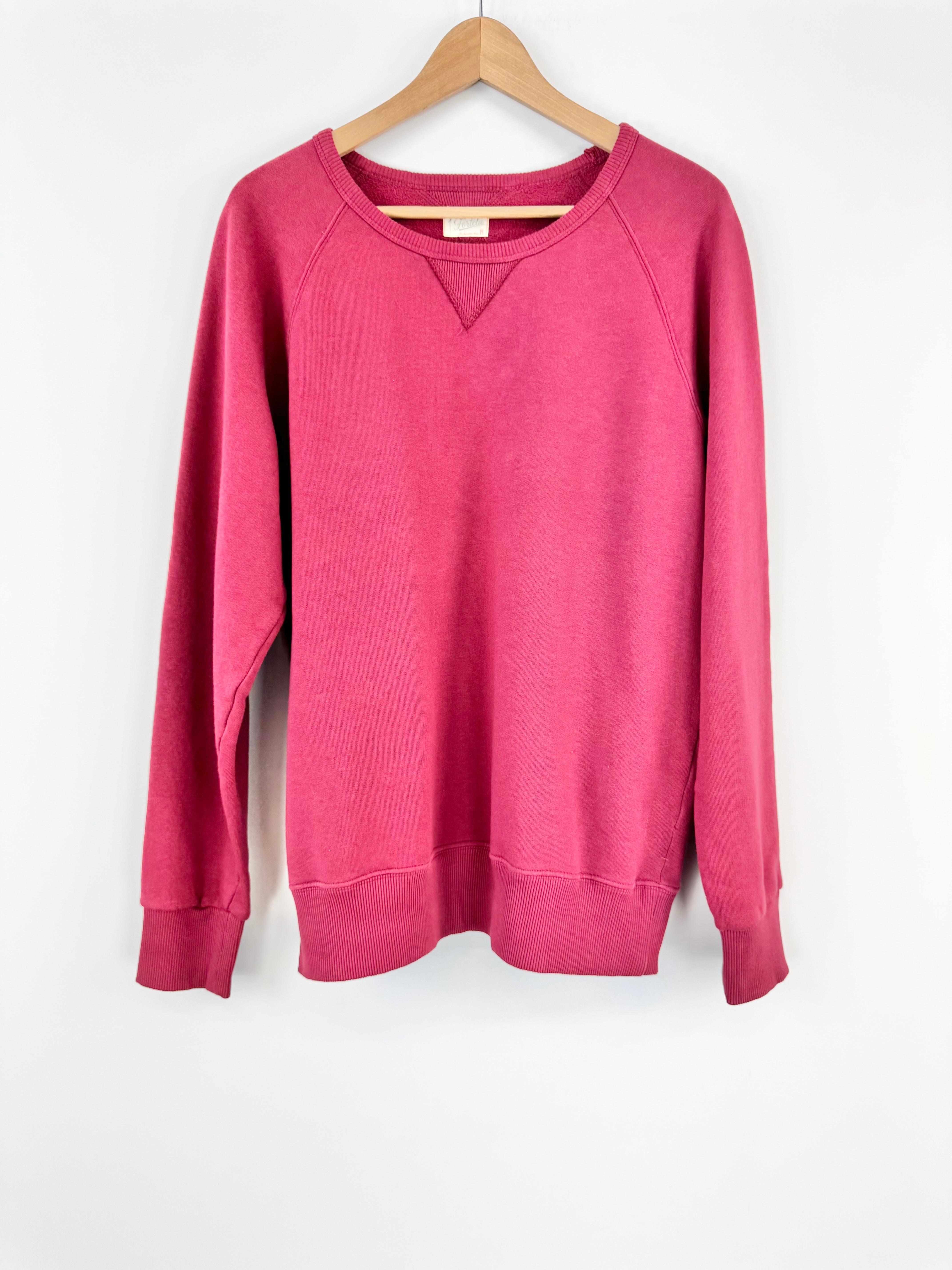 Fortela Raspberry Cotton Sweater - AU10