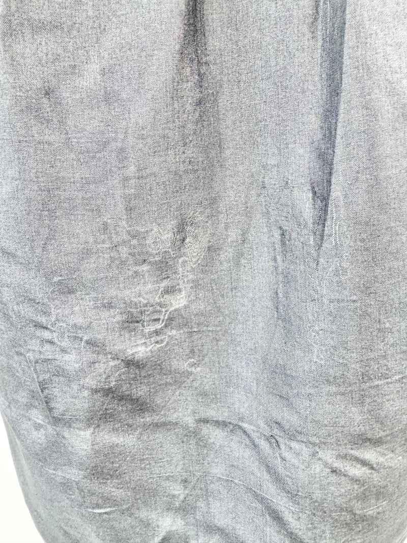 Spijkers En Spijkers Grey Silk Dress - AU12