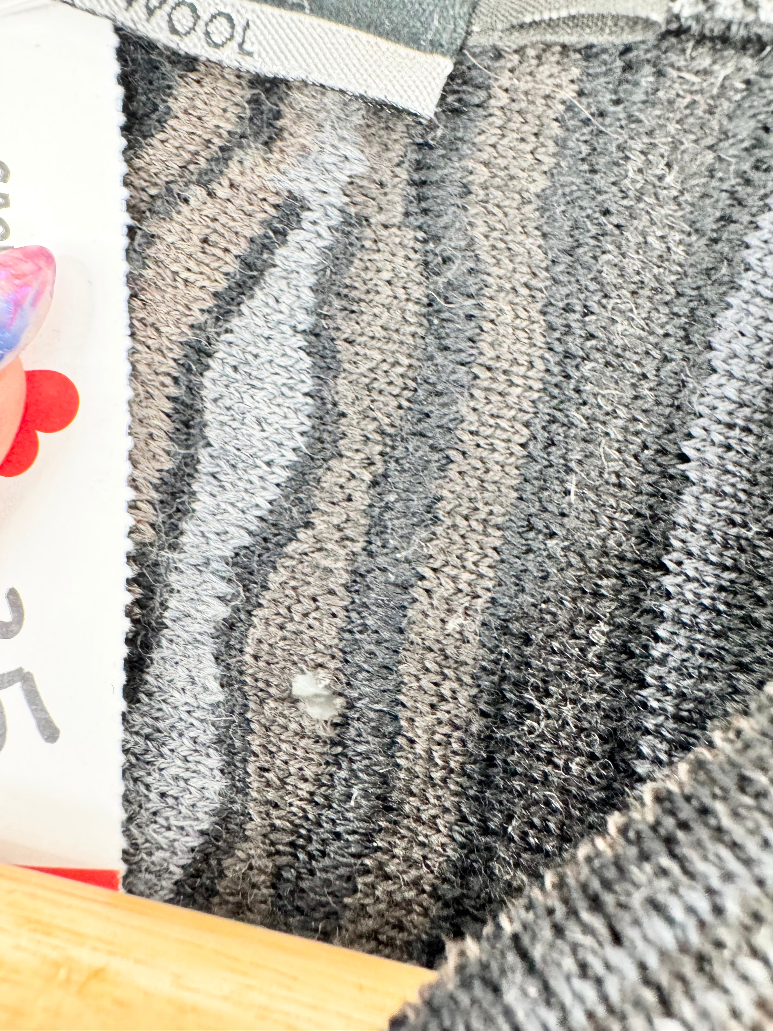 Purely Australian Grey & Brown 3D Jumper - S