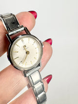 Vintage 1970s Silver Tone Tissot Watch