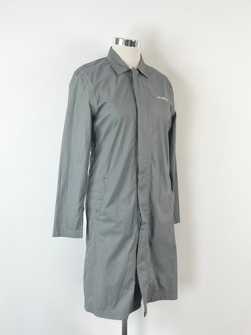 Han Kjøbenhavn Slate Grey Raincoat - S/M