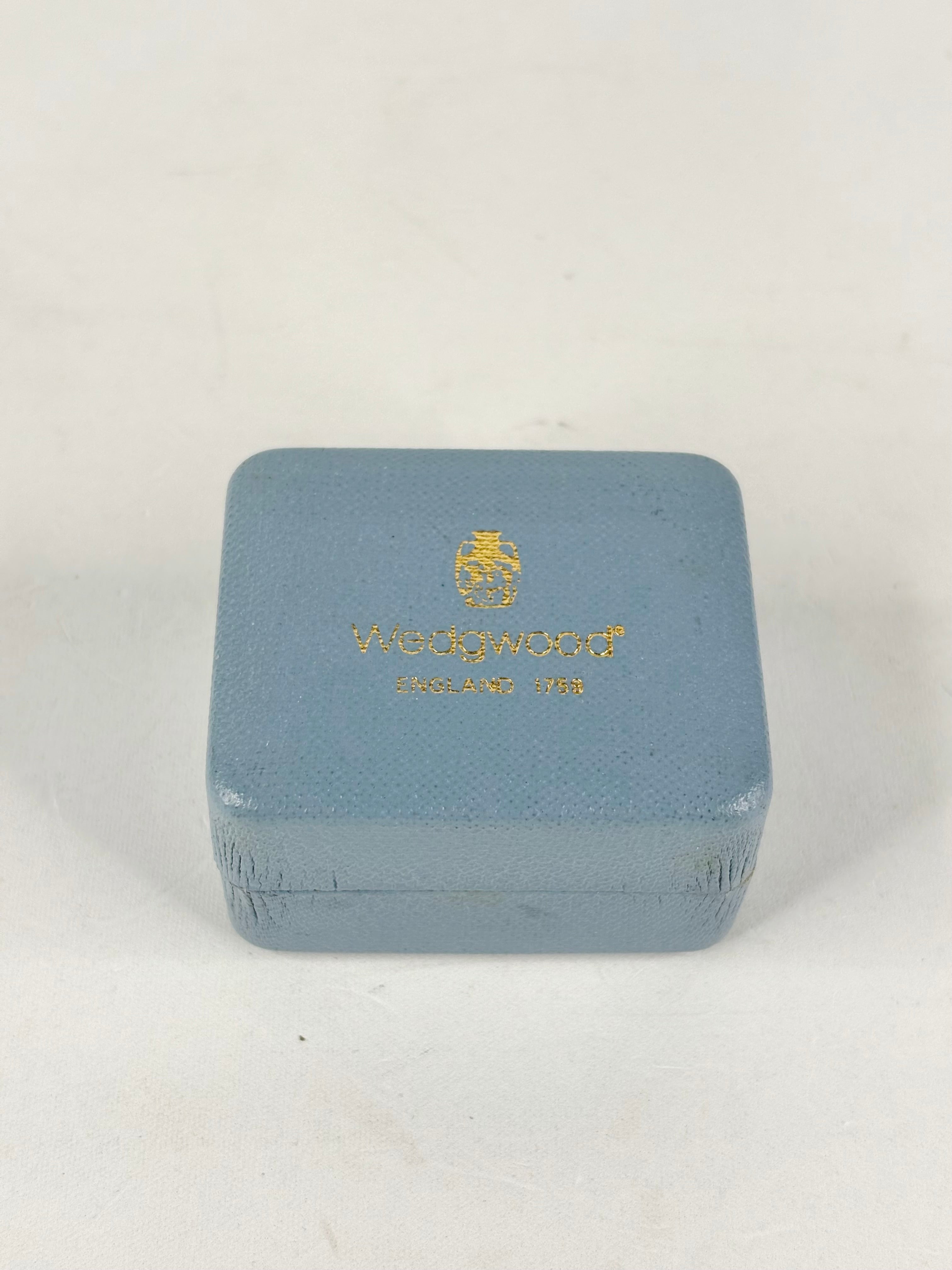 Vintage Wedgwood Jasperware Ear Studs