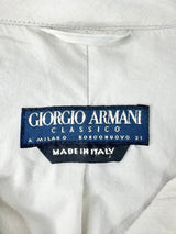 Vintage Giorgio Armani Classico a Milano Borgonuovo 21 Beige Trench Coat - M