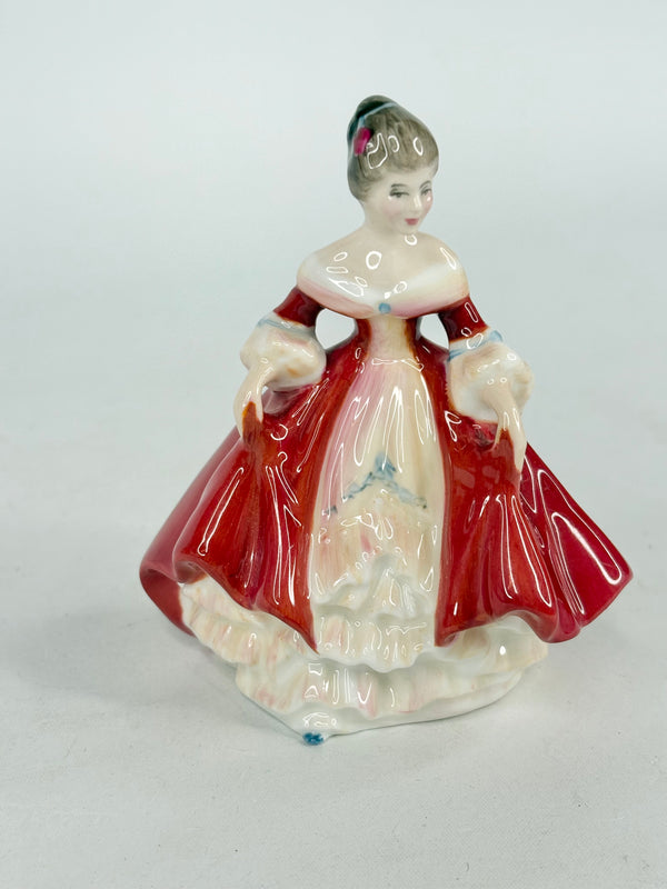 Vintage 50s Royal Doulton Southern Belle Mini Figurine
