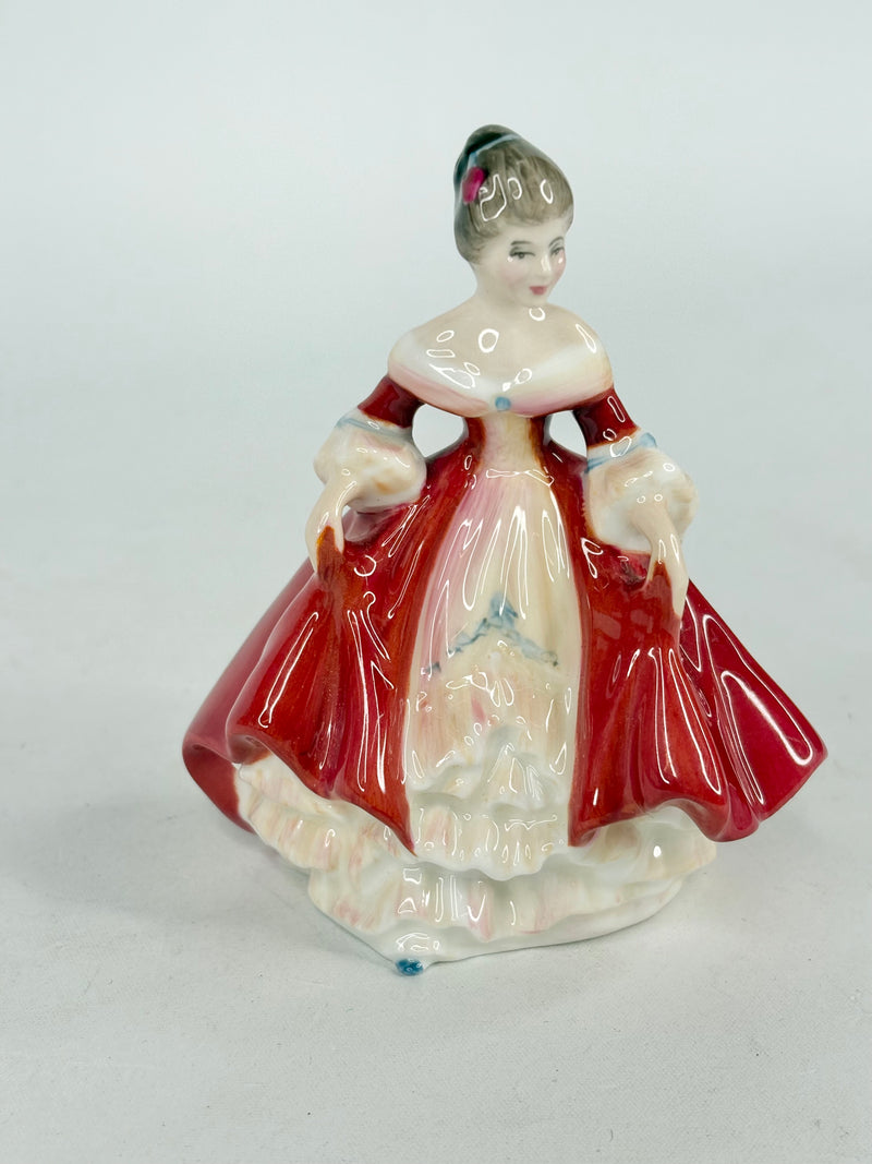 Vintage 50s Royal Doulton Southern Belle Mini Figurine