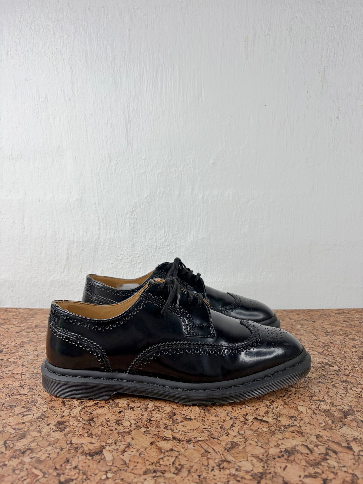 Dr. Martens Airwair Black 'Kelvin II' Brogues - EU44