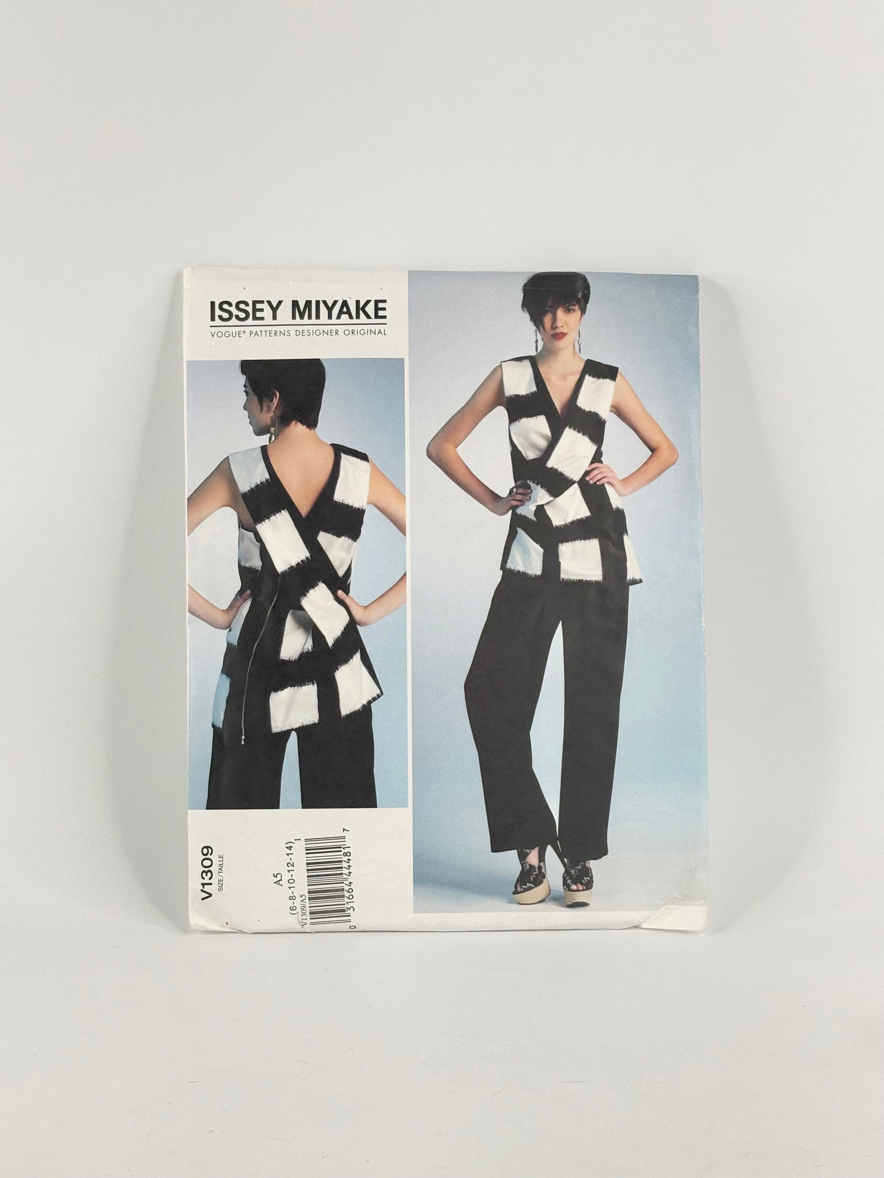Vogue Designer Original Issey Miyake Tunic & Pants: No. V1309 - Size 6/14
