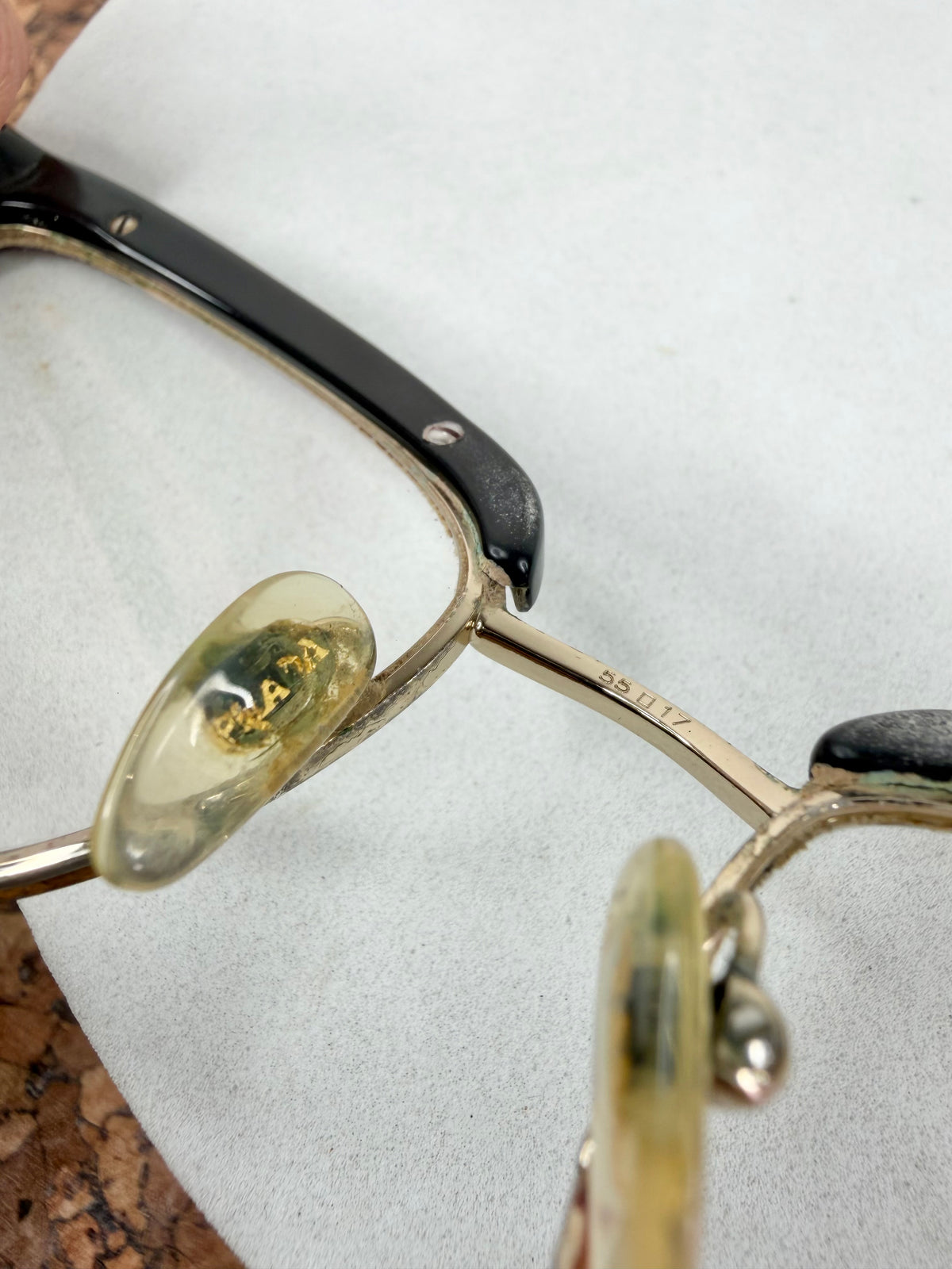 Prada Tortoiseshell Optical Prescription Lens VPR 08S Glasses