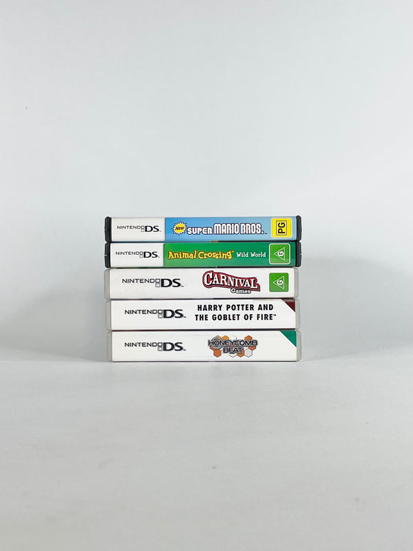 Set of 5 Assorted Nintendo DS Games